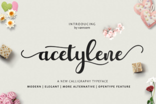 Acetylene Script: A Modern Calligraphy for Timeless Design
