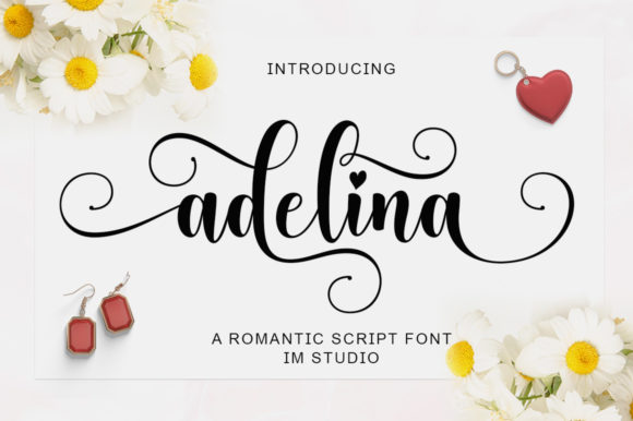Adelina Script: A Classic Calligraphy Font for Elegant Projects