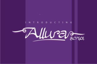 Allura Script: The Modern Calligraphy Font for Spring Designs