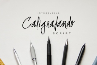 Embrace Organic Elegance: A Designer's Guide to Caligrafando Script