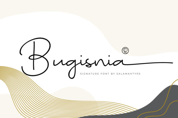 Exploring Bugisnia Script: A Thin, Flowing Typeface for Modern Designs