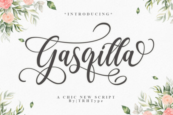 Gasqilla Script: A Creative Font for Authentic Branding