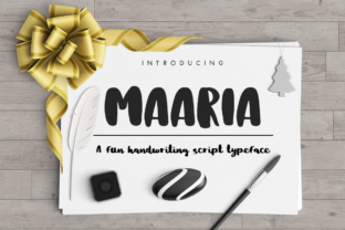 Maaria Script: Bringing a Playful Handwritten Vibe to Your Projects