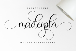 Madegola Script: A Modern Take on Romantic Typography