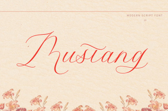 Mustang Script: A Guide to This Modern Calligraphic Font