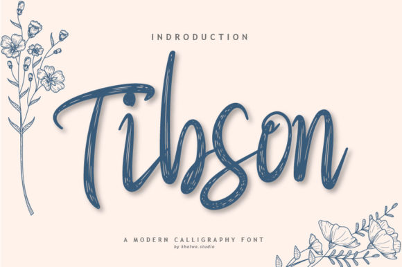 Tibson Script: The Handwritten Font That Adds Instant Warmth