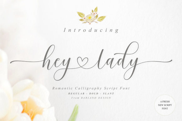 Unleash Elegance: Designing with Hey Lady Script