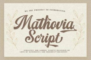 Why Mathovia Script Is the Bold, Classic Typeface Your Brand Needs