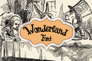 Wonderland Script: A Vintage Font with a Magical Touch